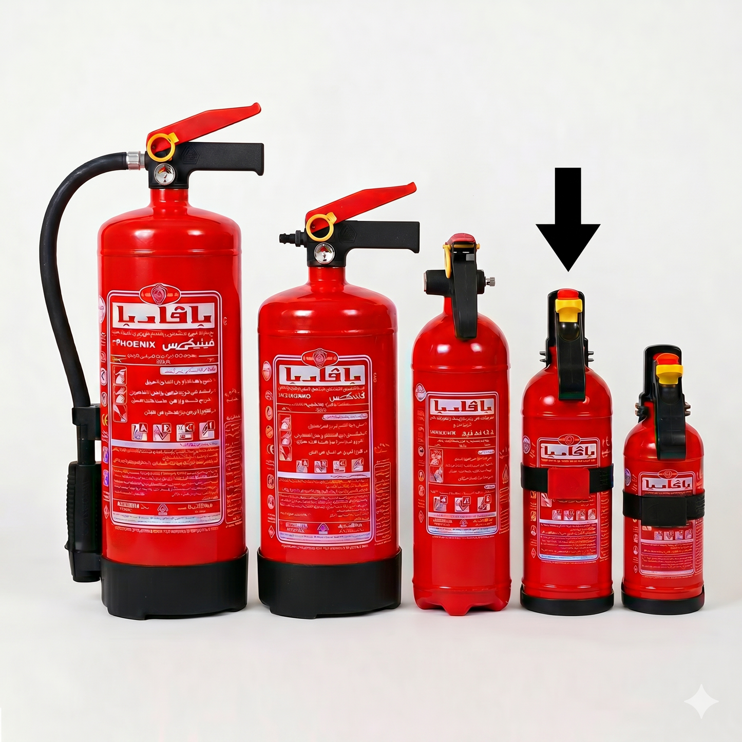 Bavaria Tigra 2KG Vehicle & Compact Space Fire Extinguisher
