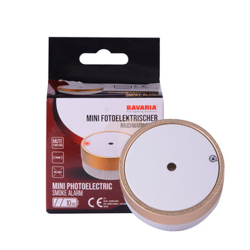 Mini smoke detector front product view