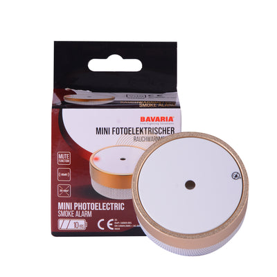 Mini smoke detector front product view