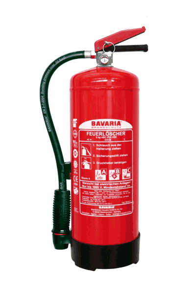 Bavaria Storm 12KG ABCE dry powder fire extinguisher