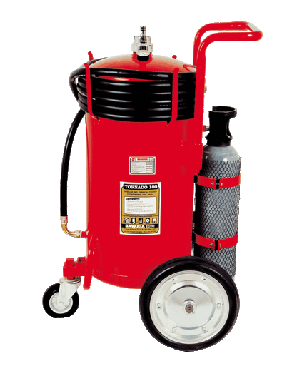 Bavaria Tornado 100KG dry powder fire extinguisher