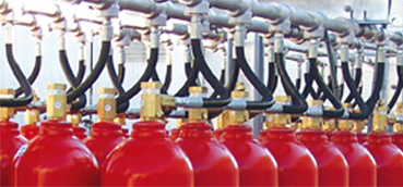 Bavaria CO2 total flooding fire suppression system