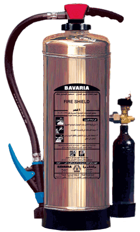Bavaria Fire Shield 9L wet chemical fire extinguisher