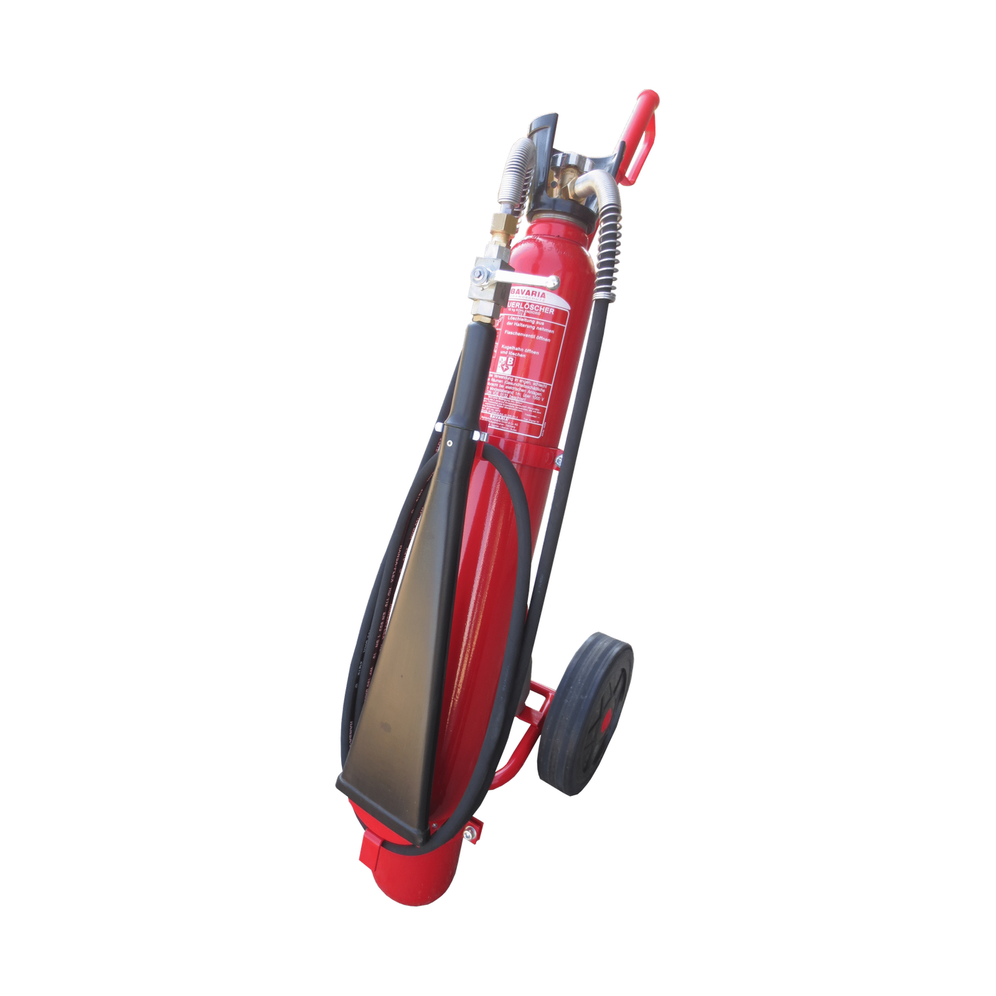 Bavaria Sigma 10KG Wheeled CO2 Fire Extinguisher