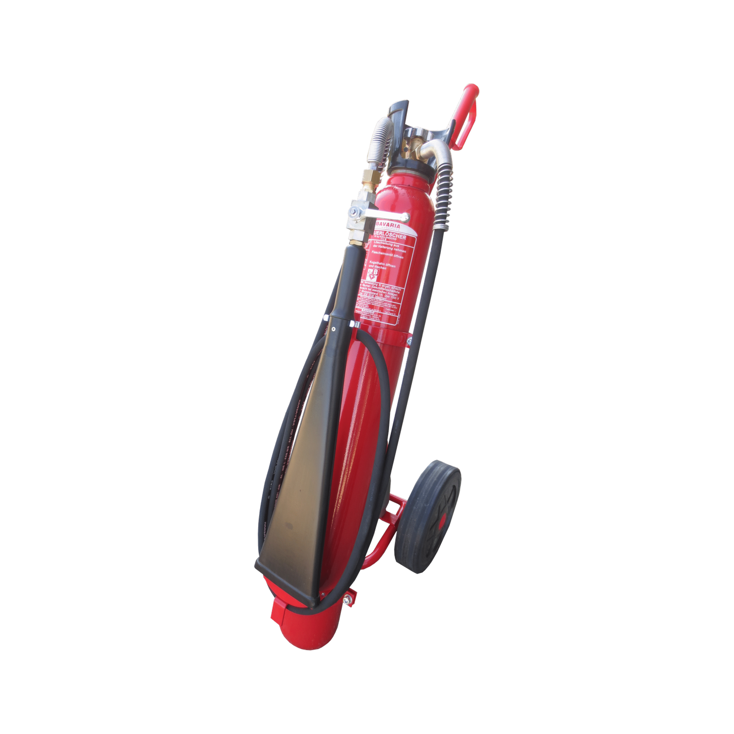 Bavaria Sigma 10KG Wheeled CO2 Fire Extinguisher