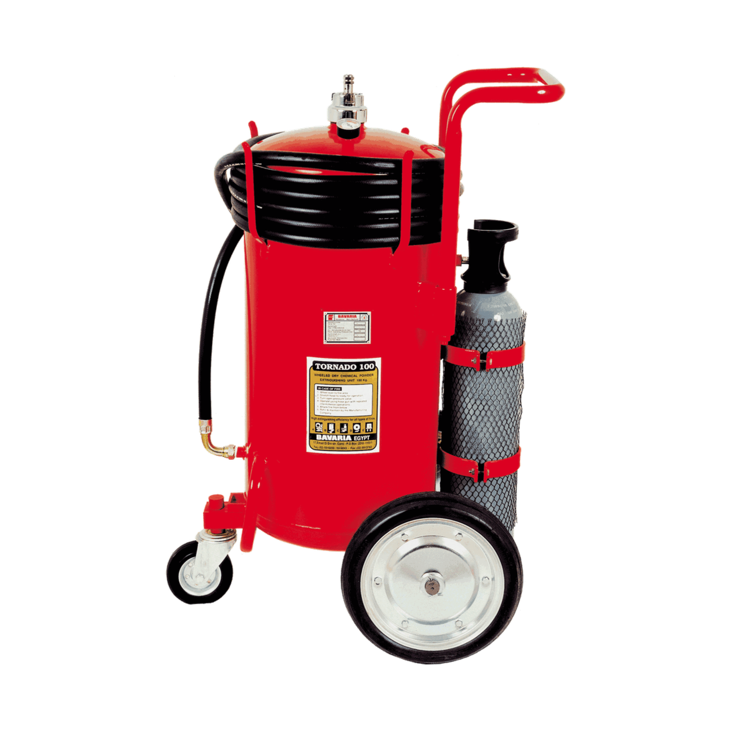 Bavaria Tornado 100KG Dry Powder Fire Extinguisher