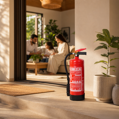 Phoenix 6KG large-area fire safety lifestyle image