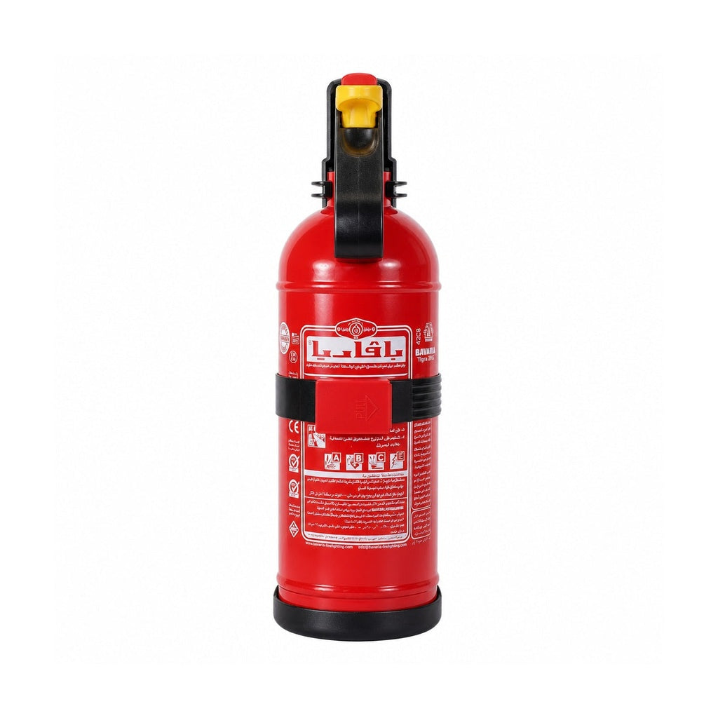 Bavaria Tigra 2KG dry powder fire extinguisher front view