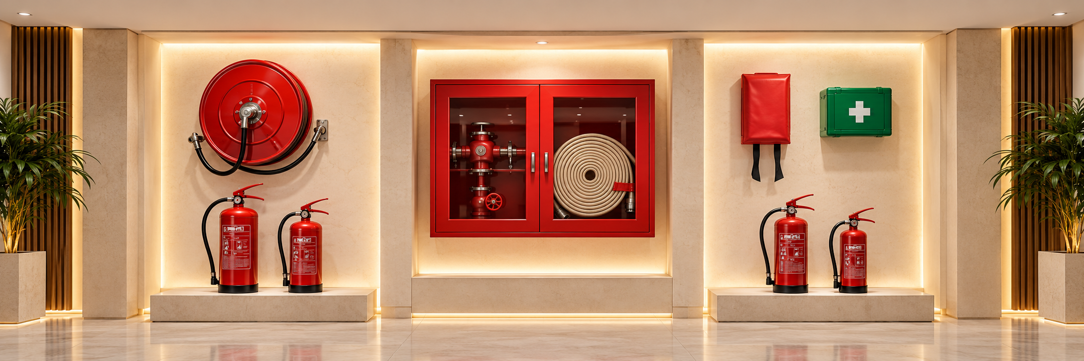 Fire Safe Egypt certified fire safety products